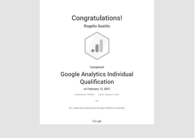 google-analytics-individual-certification