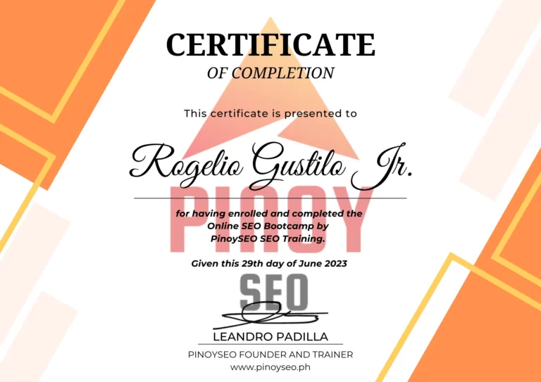 certification-pinoyseo